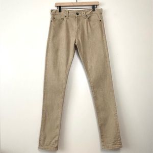 JOHN ELLIOTT Slim Fit Sand Beige Tan Jeans - 30